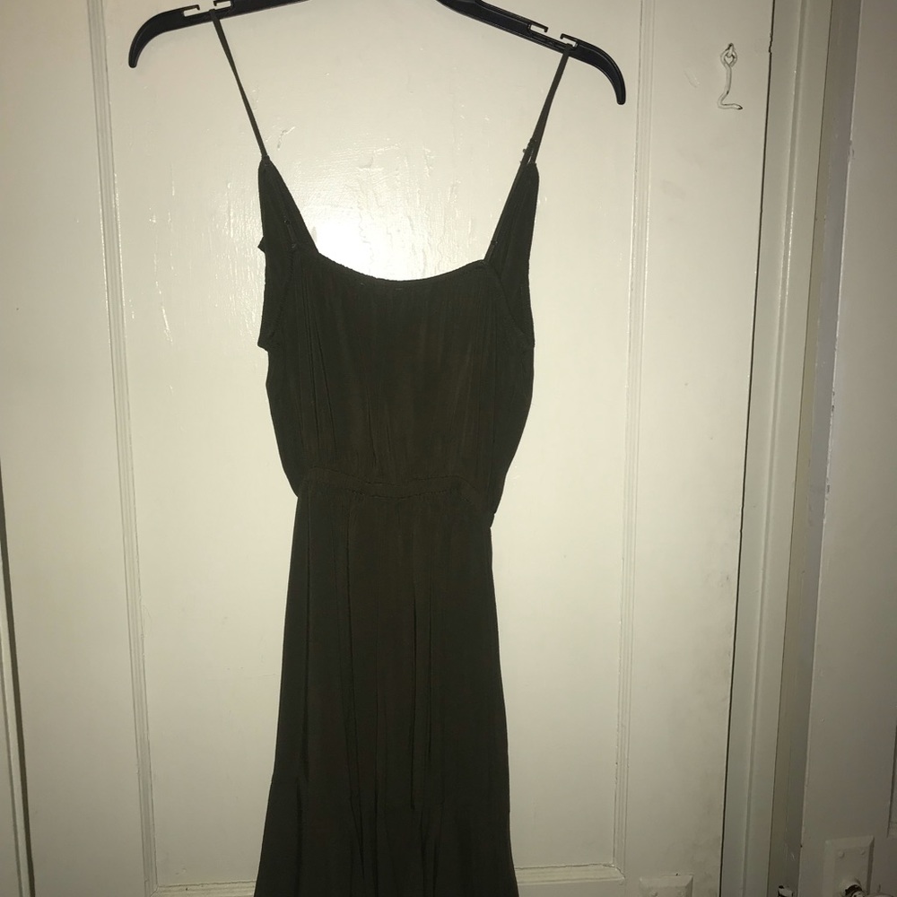 Express forest green dress - Picture 2 of 3